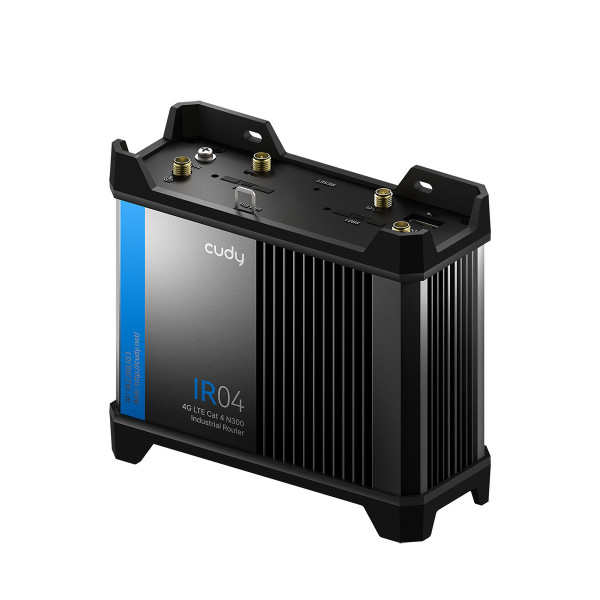 [ICU-IR04] Router Wi-Fi Industriale 4G LTE con Sim Cat 4 N300 PoE, IR04