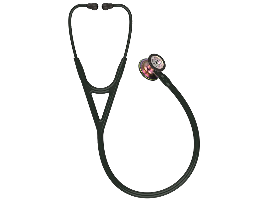 [32634] LITTMANN CARDIOLOGY IV - 6165 - nero - finitura arcobaleno