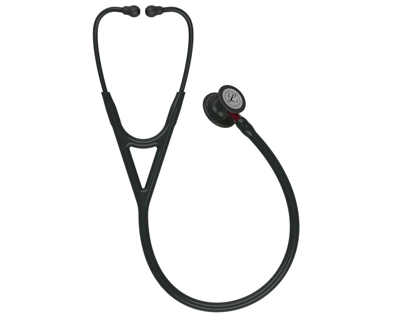 [32639] LITTMANN CARDIOLOGY IV - 6200 - nero - finitura nera - connettore rosso