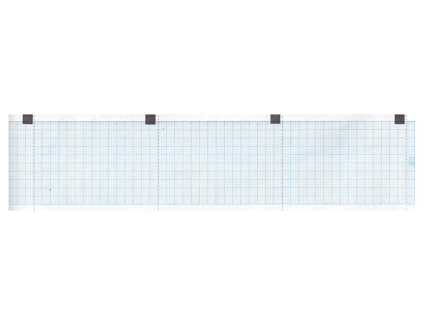 [32973] Carta termica ECG 60x15 mmxm - rotolo griglia blu