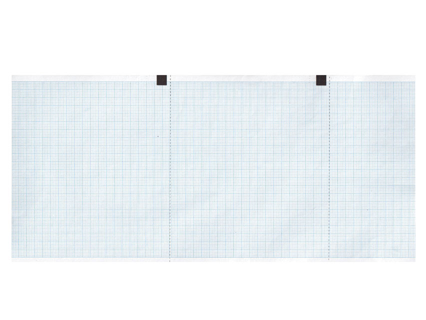 [32974] Carta termica ECG 120x18 mmxm - rotolo griglia blu