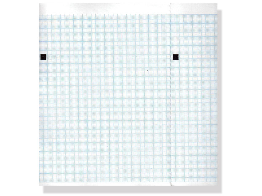 Carta termica ECG 210x150 mmxm - pacco griglia blu