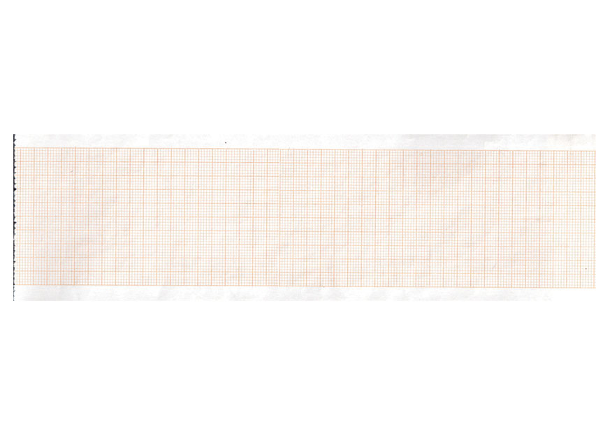 [32989] Carta termica ECG 63x30 mmxm - rotolo griglia arancio