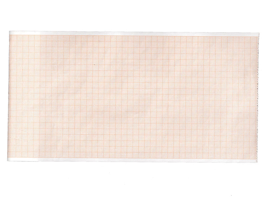 [33002] Carta termica ECG 112x27 mmxm - rotolo griglia arancio