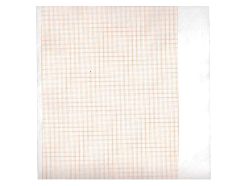 [33021] Carta termica ECG 210x20 mmxm - rotolo griglia arancio