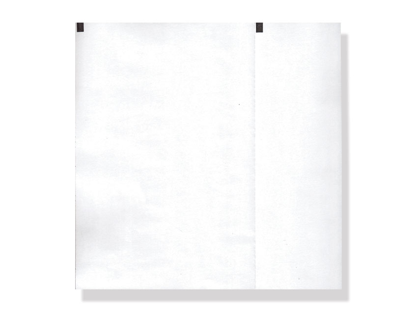 Carta termica ECG 210x140 mmxm - pacco griglia bianca