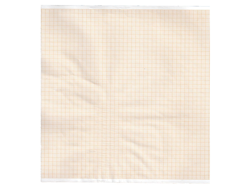 Carta termica ECG 210x30 mmxm - rotolo griglia arancio