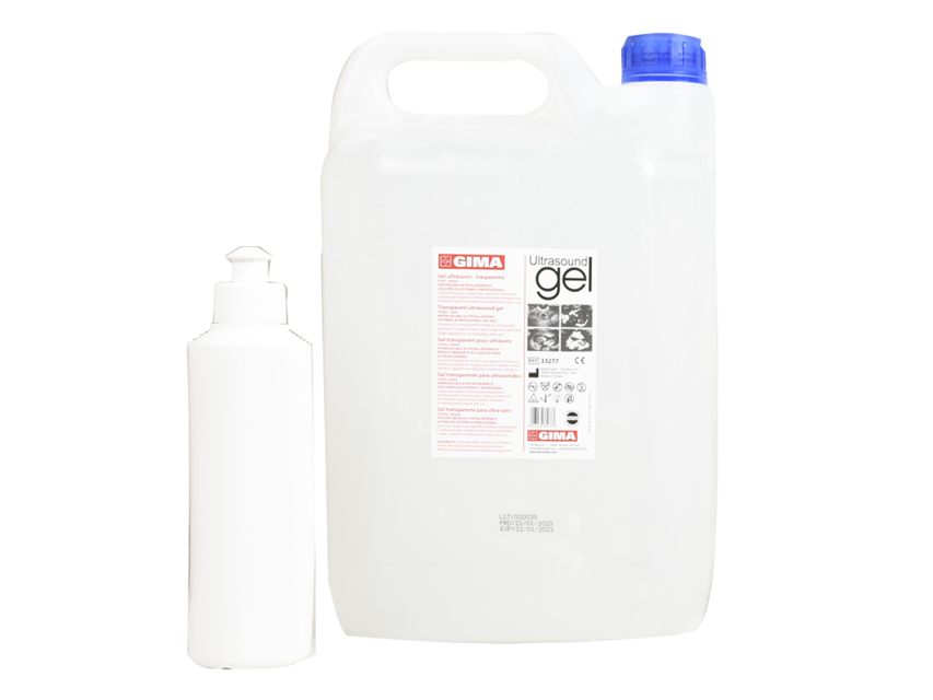 GEL ULTRASUONI TRASPARENTE - tanica 5 litri