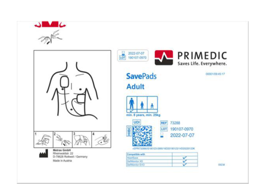 [33388] SAVE PADS+CAVO-in >8 anni per 33384/5 fino a S.N. 738XXXXXXX