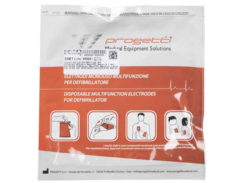 PLACCHE MONOUSO per Rescue 230, Rescue Life - adulti vedere anche 33462