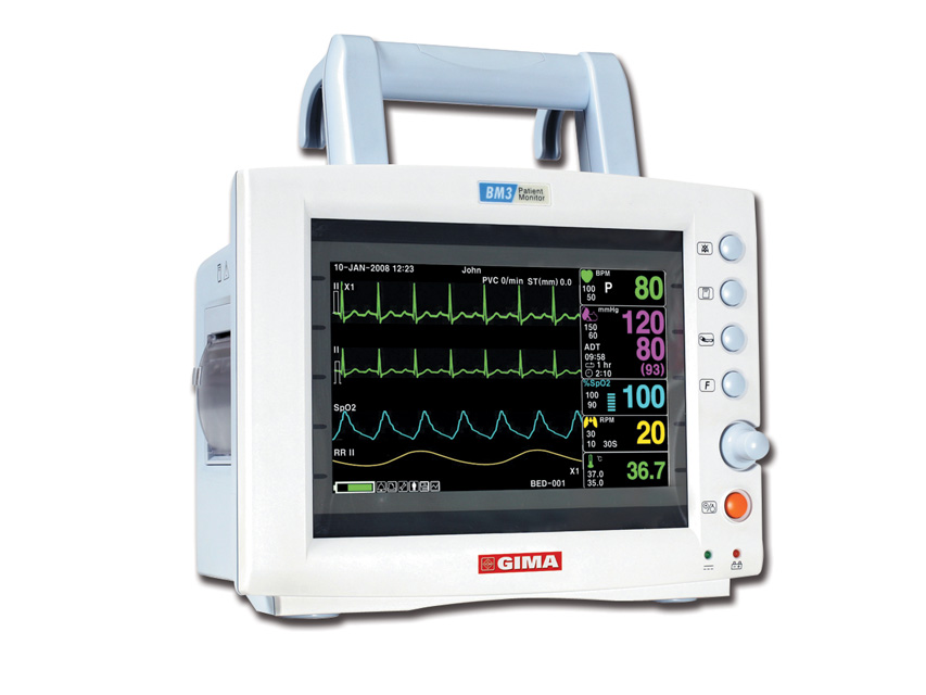 [33719] MONITOR MULTIPARAMETRICO VETERINARIO GIMA BM3
