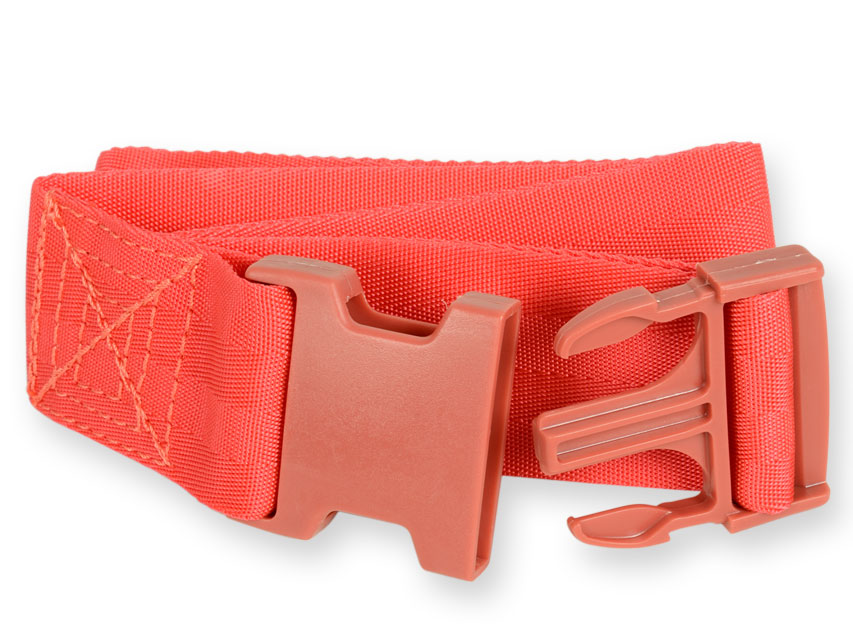 CINTURA fibbia in plastica - rossa