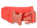 CINTURA fibbia in plastica - rossa