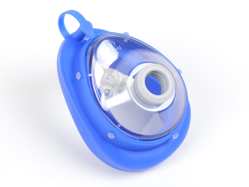 MASCHERINA AMBU NR. 6 - adulto large blu