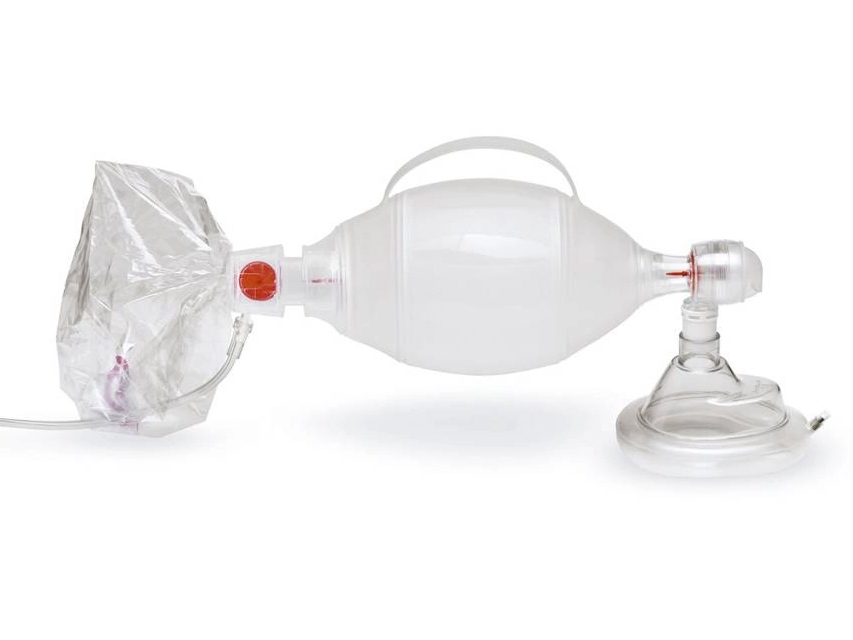 PALLONE RIANIMATORE AMBU SPUR II - adulti con connettore della valvola a domanda