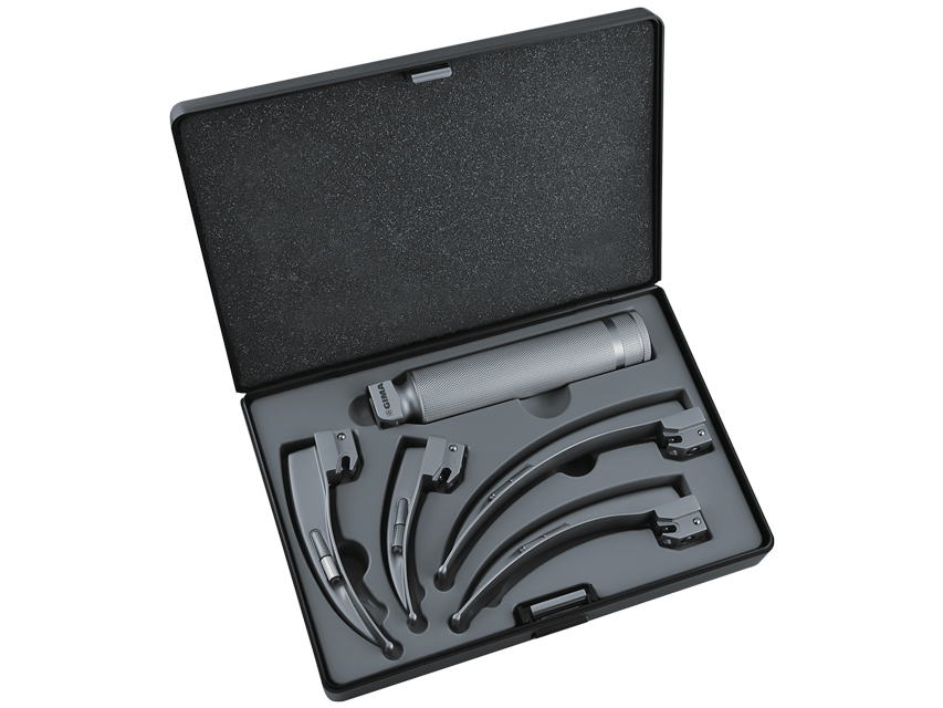 [34303] SET LARINGOSCOPIO 4 LAME - Lame Mc Intosh 1-2-3-4