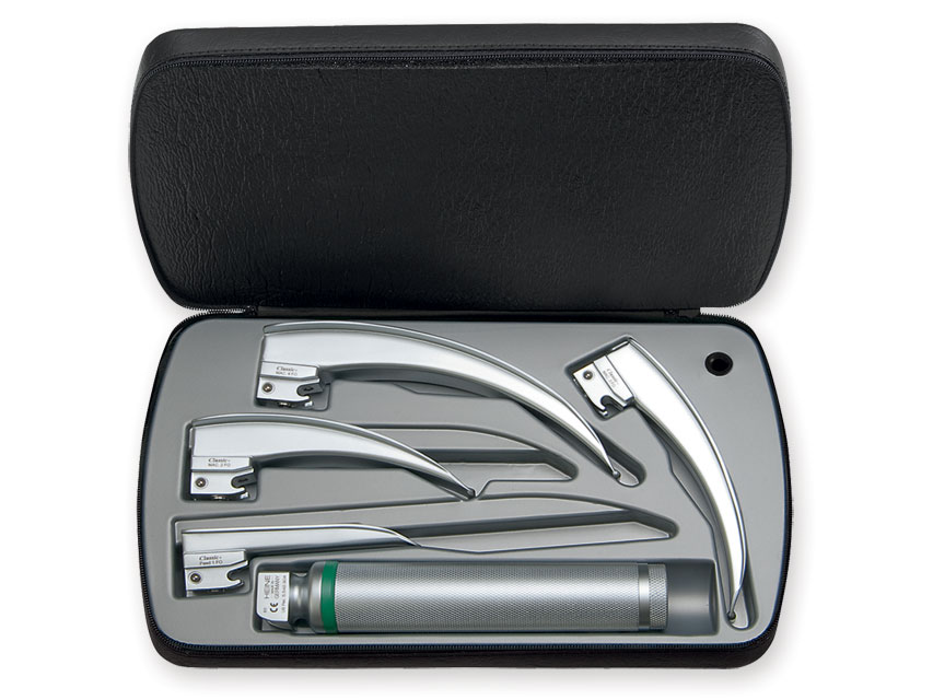 [34446] SET LARINGO LED HEINE CLASSIC+ - 4 lame - F-120.18.860