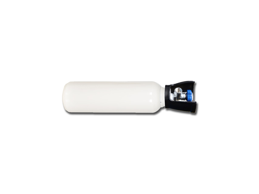 BOMBOLA OSSIGENO 5 l - VALVOLA BRITISH ST.