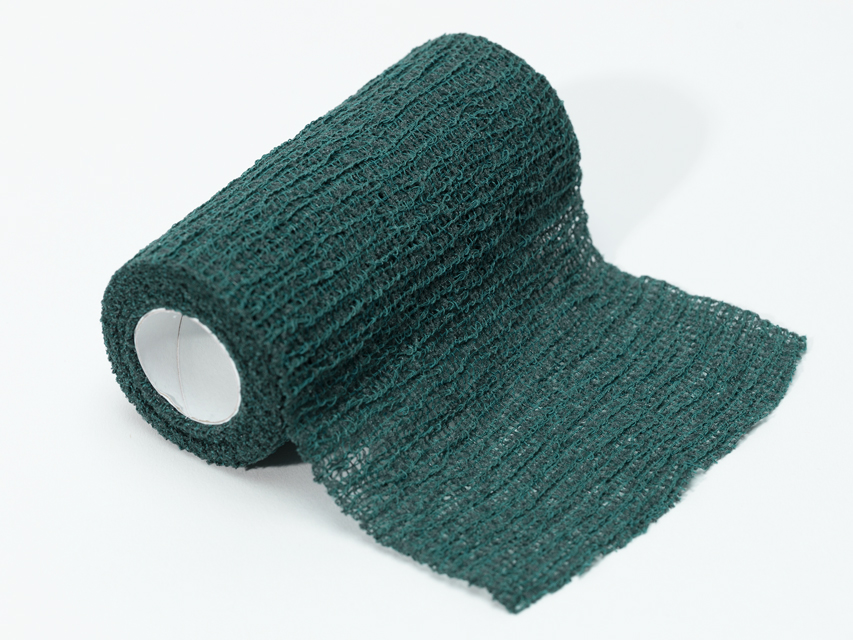 BENDA ELASTICA COESIVA 4 m x 8 cm - verde