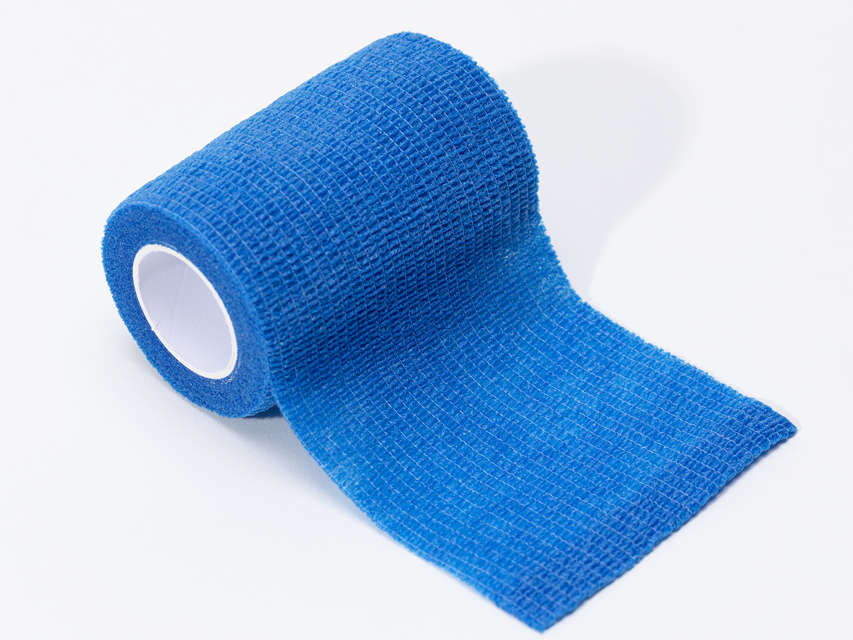 BENDA ELASTICA COESIVA TNT 4,5 m x 7,5 cm - blu
