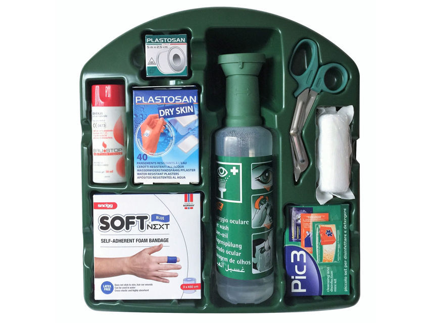 [34886] KIT PRONTO SOCCORSO OCULARE, USTIONI E MEDICAZIONE
