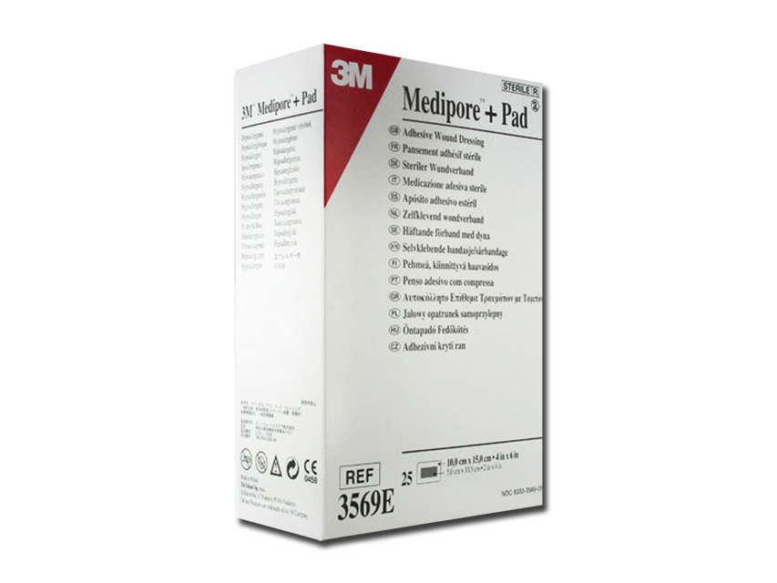 MEDIPORE 3M + PAD 10 x 15 cm