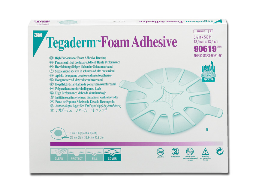 TEGADERM 3M FOAM 14x14 cm - non adesivo