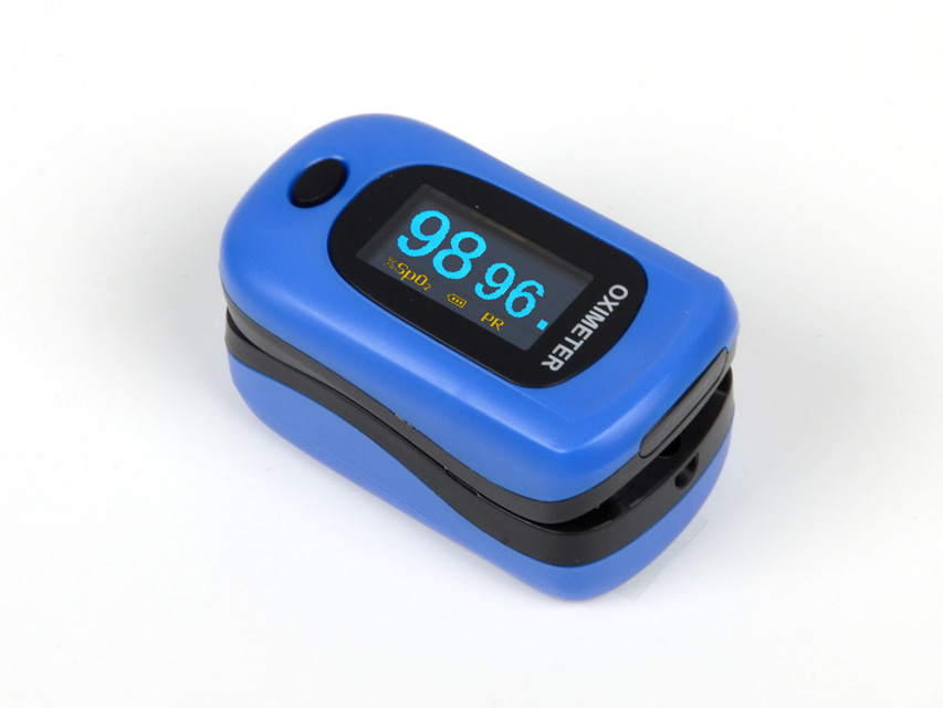 [35091] PULSOXIMETRO OXY-4 - blu - GB,FR,IT,DE,ES,PT,GR,PL
