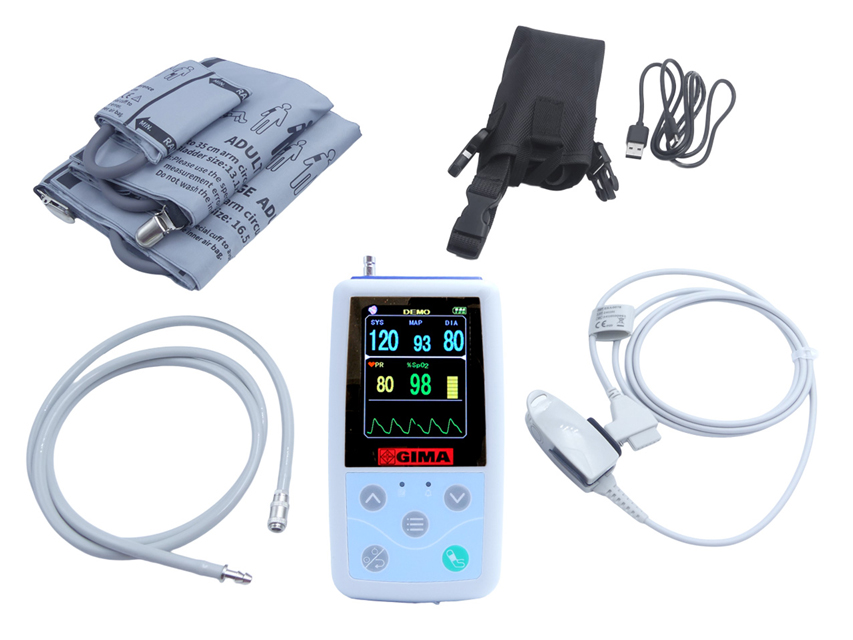 [35111] HOLTER PRESSORIO GIMA 24 ORE + POLSO + SpO2